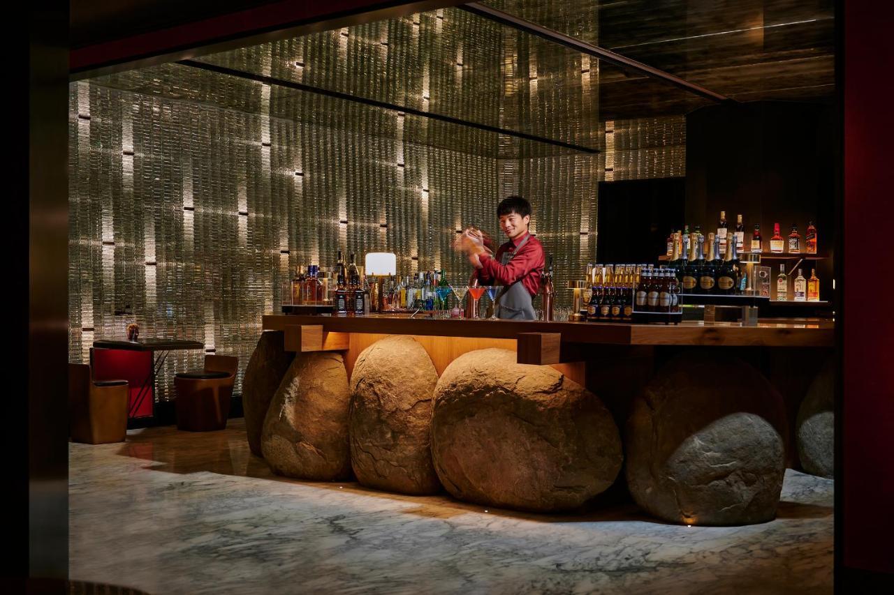 Hotel Mumian Beijing Daxing International Airport, Part Of Hyatt Exterior foto The bar at the hotel